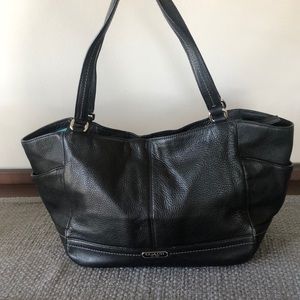 SOLD Park Leather Carrie Tote